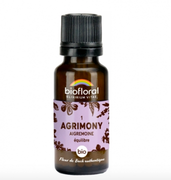 BIOFLORAL - Fleur de Bach 1 Agrimony - Aigremoine bio 19,5g