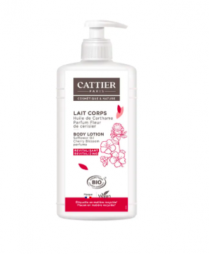 CATTIER - Revitalisant lait corps parfum fleur de cerisier 500ml