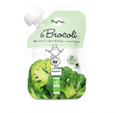POPOTE - Gourde brocolis bio 120g
