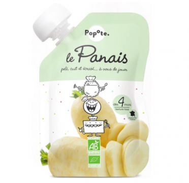 POPOTE - Gourde purée panais bio 120g