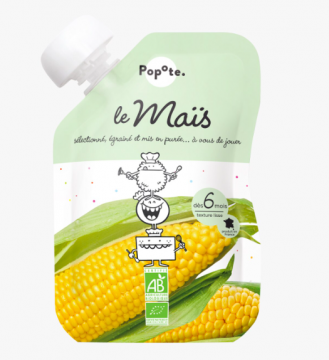 POPOTE - Gourde maïs Bio 120g