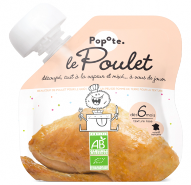 POPOTE - Popote gourde poulet bio 60g
