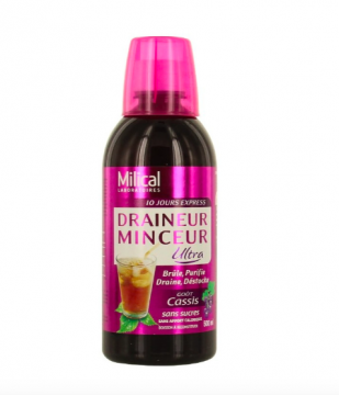 MILICAL - Draineur minceur ultra cassis 500ml