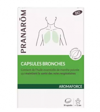 AROMAFORCE - Aromaforce capsules bronches bio 30 capsules
