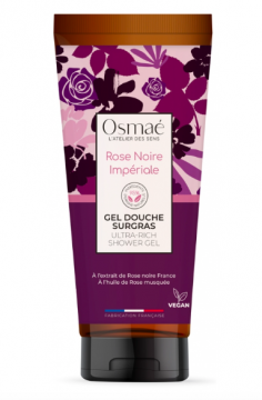 OSMAE - Gel douche surgras rose noire Impériale 200ml