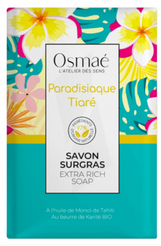 OSMAE - Savon surgras paradisiaque tiaré 200g