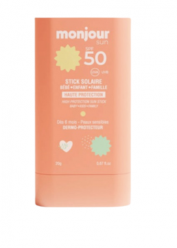 MONJOUR - Stick solaire spf50 20g