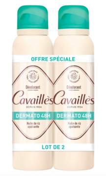 ROGE-CAVAILLÈS - Déodorant dermato 48h spray lot de 2x150ml
