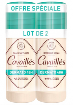 ROGE-CAVAILLÈS - Rogé Cavaillès dermato 48h déodorant stick lot de 2x40ml