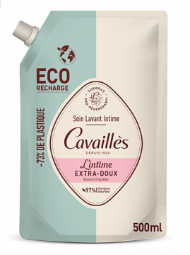 ROGE-CAVAILLÈS - Eco-recharge soin naturel toilette intime extra-doux 500ml