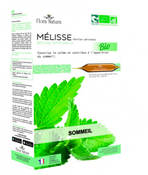 FLORA NATURA - Melisse bio 20x15ml ampoules