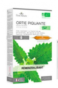 FLORA NATURA - Ortie piquante bio ampoule 20x15ml