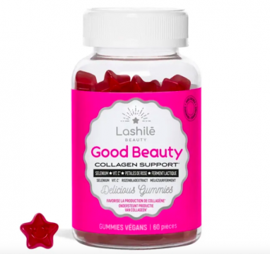 LASHILE -  Beauty good beauty collagen support 60 gommes