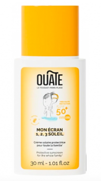 OUATE - Mon écran 1,2,3 Soleil SPF50+ 3-11ans 30ml
