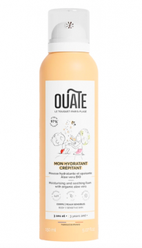 OUATE - Mon Hydratant Crépitant - Mousse hydratante et apaisante 3 ans et + 150ml
