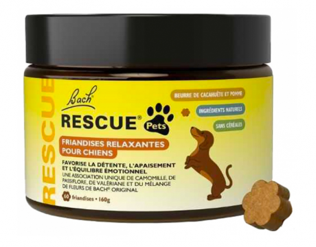 RESCUE - Bach pets friandises relaxantes pour chiens x60 friandises