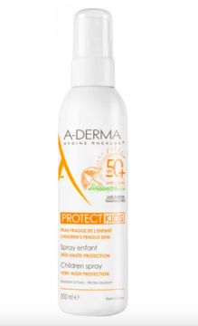ADERMA - Protect kids spray enfant très haute protection SPF50+ 200ml
