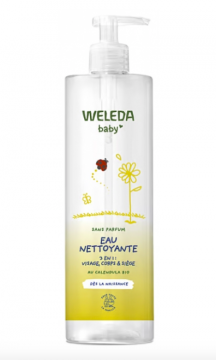 WELEDA - Baby gel lavant doux au calendula 2en1 sans parfum 400ml