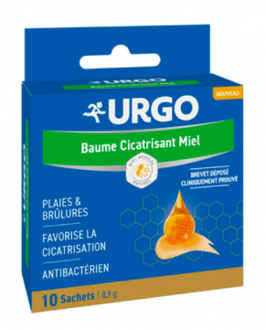 URGO - Baume cicatrisant unidose miel 10x0,9g