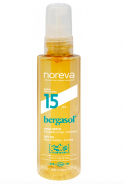 NOREVA - BERGASOL huile s&egrave;che SPF15 150ml