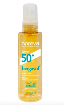 NOREVA - BERGASOL huile s&egrave;che SPF50+ 150ml