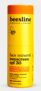 BEESLINE - Écran solaire visage stick minéral SPF 30 16ml
