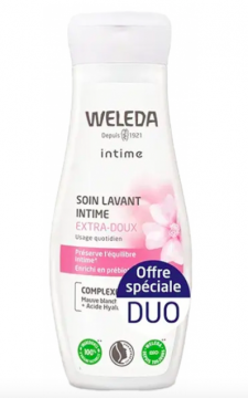 WELEDA - Soin lavant intime éxtra-doux lot de 2 x 200ml