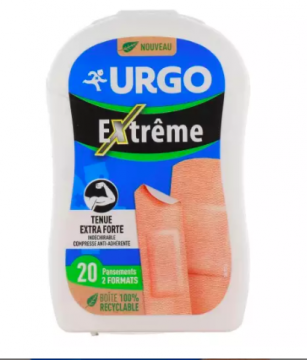 URGO - Extrême pansements 20 pansements