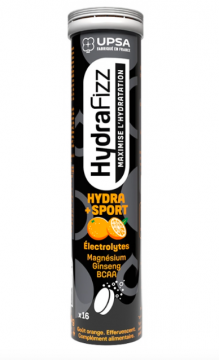UPSA - Hydrafizz Hydra+sport 16 comprim&eacute;s &eacute;ffervescents