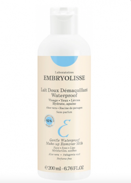 EMBRYOLISSE - Lait doux démaquillant waterproof 200ml