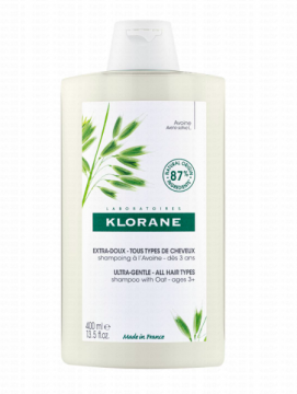 KLORANE - Shampooing Avoine extra doux flacon 400ml
