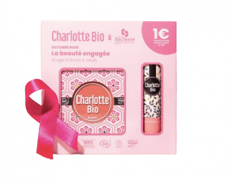 CHARLOTTE BIO - Coffret Beaut&eacute; Octobre Rose