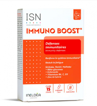 INELDEA ISN - Immuno Boost - D&eacute;fenses immunitaires x 30 g&eacute;lules