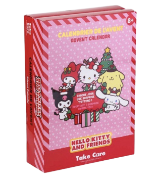 TAKE CARE - Calendrier de l'Avent Hello Kitty & Friends