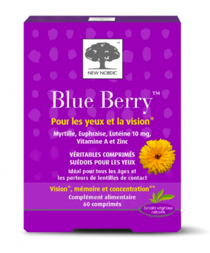 NEW NORDIC - Blue Berry 60 comprim&eacute;s