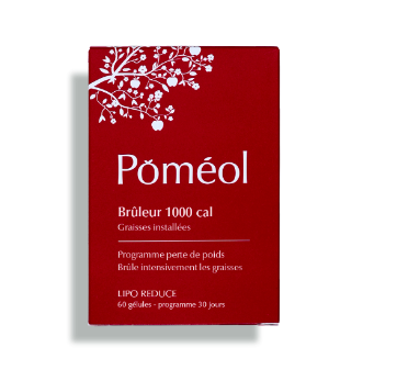 POMEOL - Lipo reduce brûleur ultra-intensif calories et graisses 1 mois 60 comprimés