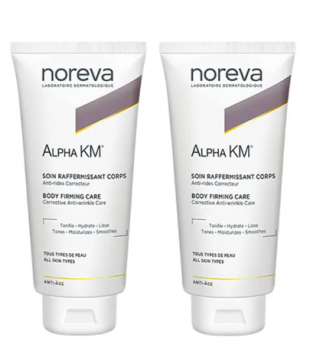ALPHA KM - Alpha Km soin raffermissant corporel anti-age 2x200ml DUO