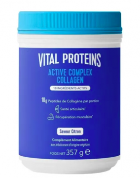 VITAL PROTEINS - Active complex collagen ar&ocirc;me citron 357 g