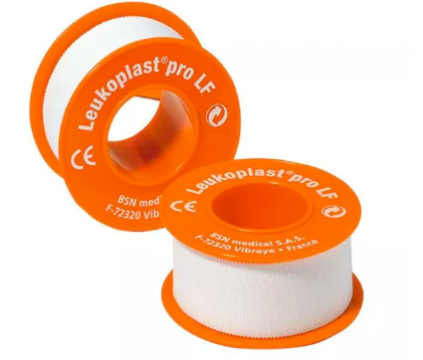 BSN MÉDICAL - LEUKOPLAST PRO LF 5m x 2cm non perforé sparadrap très adhésif tissé