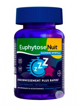 EUPHYTOSE - Nuit m&eacute;latonine 30 gommes