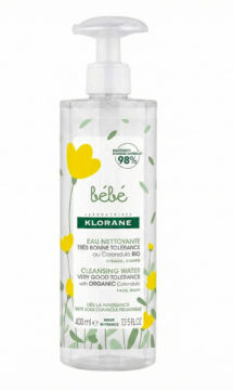 KLORANE - B&eacute;b&eacute; eau nettoyante 400 ml