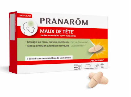 PRANAROM - Aromalgic maux de t&ecirc;te 8 comprim&eacute;s