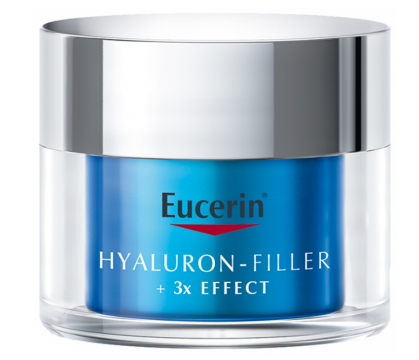 EUCERIN - Hyaluron-Filler + 3x Effect - Gel-crème de nuit booster d'hydratation 50 ml