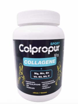 COLPROPUR Sport - COLLAGENE - Articulations Os Muscles Saveur Citron 345 g