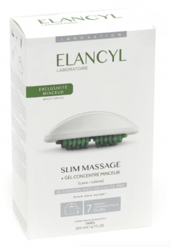 ELANCYL - Slim Massage  + Gel Concentré Minceur 200ml coffret anti-cellulite