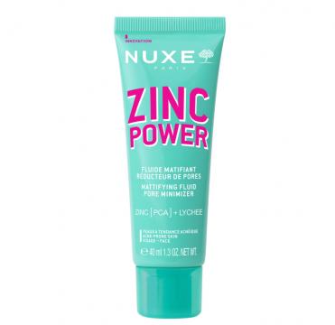 NUXE - Zinc Power - Fluide Matifiant R&eacute;ducteur de Pores 40 ml
