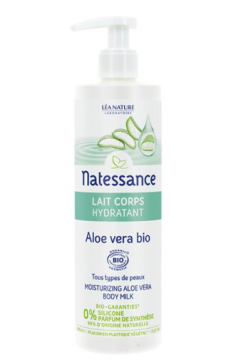 NATESSANCE - Lait corps hydratant aloe vera bio 400ml
