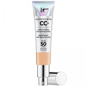 IT COSMETICS - Fond de Teint Your Skin But Better CC+ Cr&egrave;me Correctrice SPF50+ Medium Tan 32ml