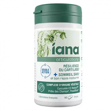 IANA - Articulations - Résilience du Cartilage & Sommeil Sain 60 comprimés