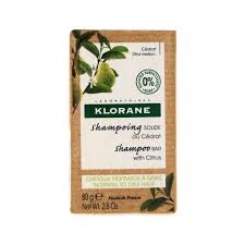 KLORANE - Shampoing Solide au C&eacute;drat Cheveux normaux &agrave; gras 80g